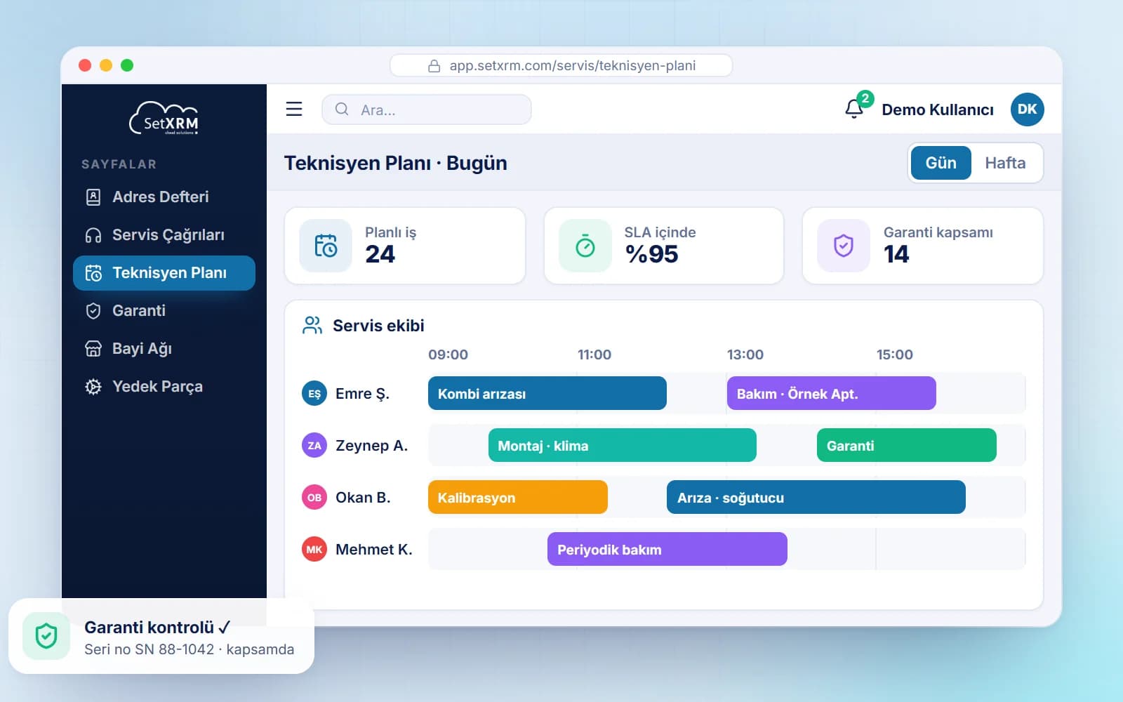 Servis & Bakım